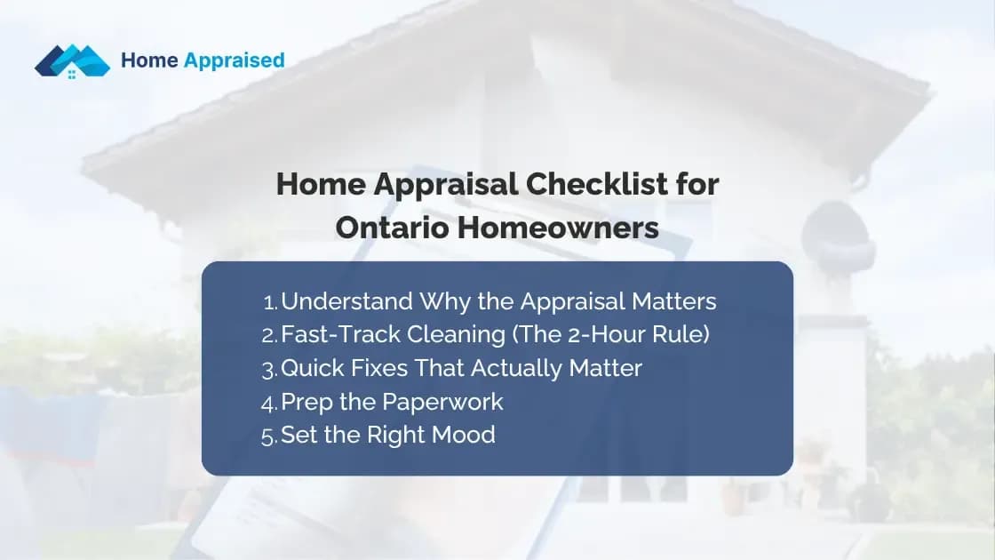 Home Appraisal Checklist